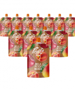Frutta Frullata Mela Pesca Mango BIO - Pack 18 Pezzi