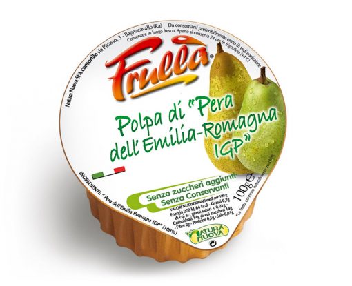 Polpa di frutta Pera dell'Emilia Romagna IGP - Pack 18 pezzi